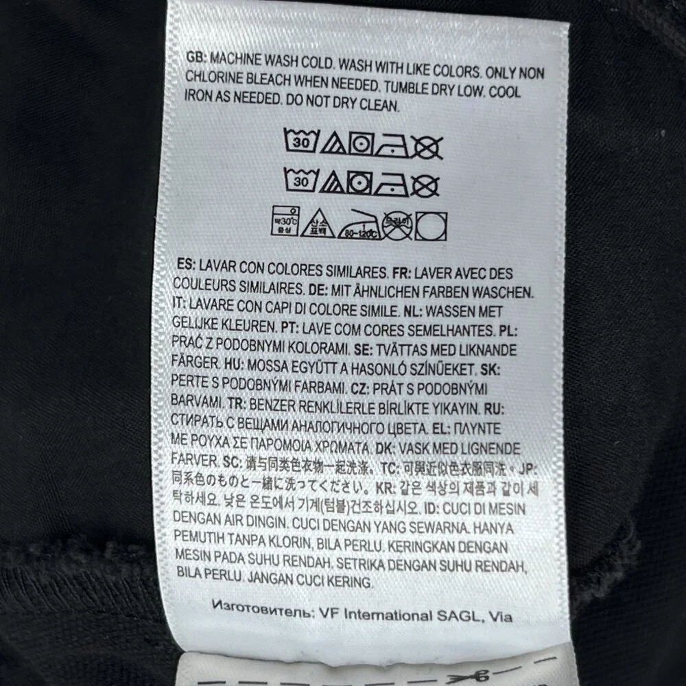 Vans Off the Wall Comber Shorts Black Chino‎ Cotton Button-Waist Size 28 - NWOT